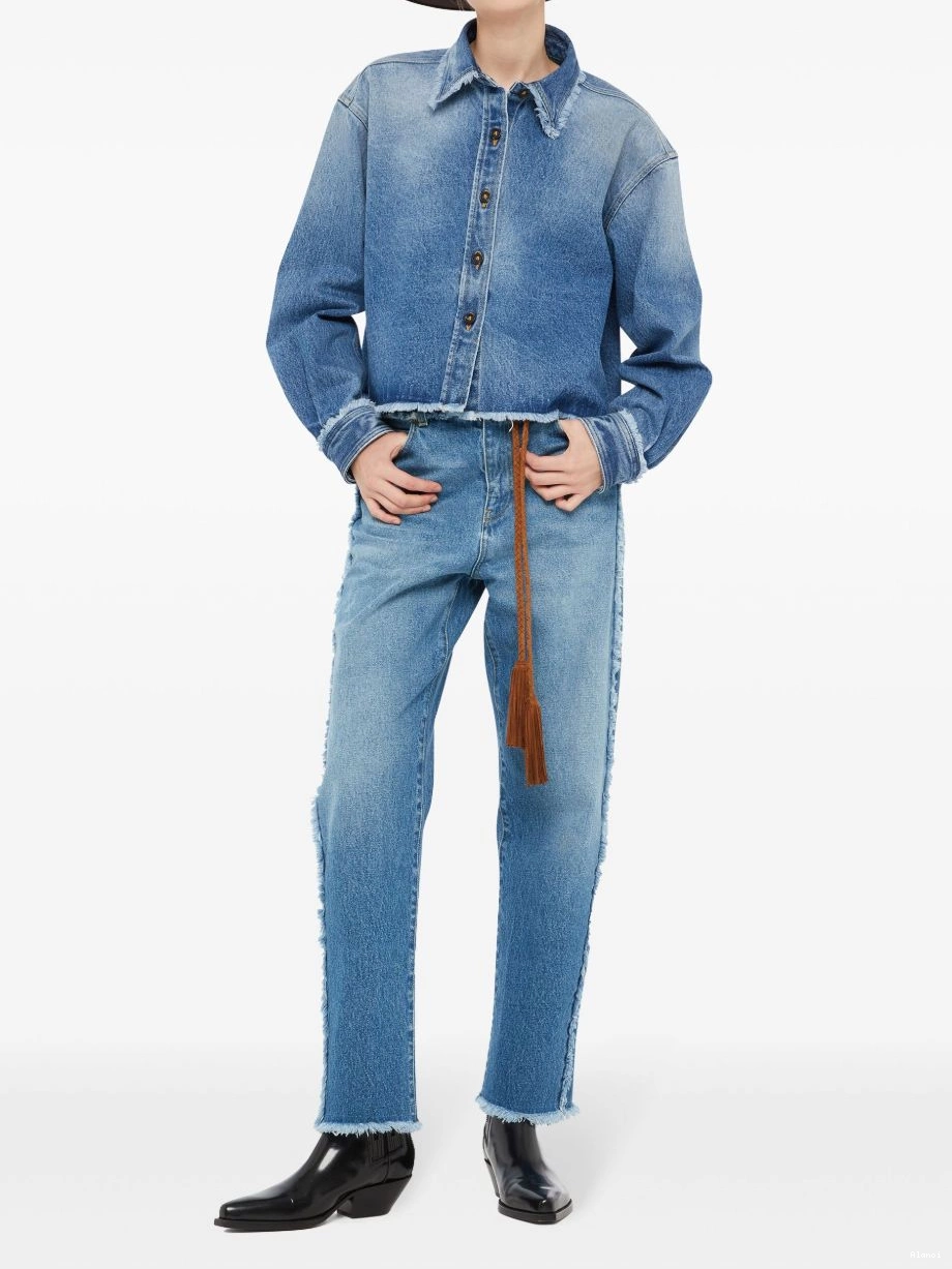 Affordable jeans straight Women Alanui fringed 0807